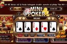 Khám phá cách chơi Mini Poker tại Sunwin cho tân thủ