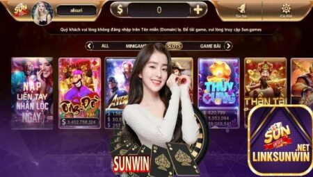 Một số tựa game hấp dẫn có mặt tại Sunwin