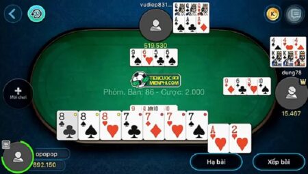 Luật chơi phỏm đơn giản