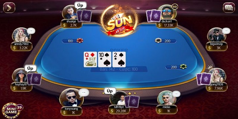Poker Sun win và quy trình tham gia chơi nhanh dễ hiểu nhất