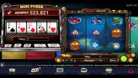 Lượt đổi bài hấp dẫn của mini poker tại Sun win