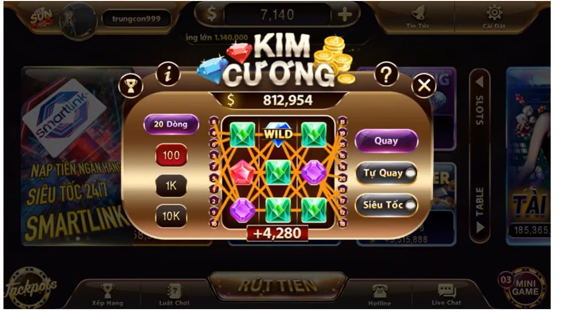 Giới thiệu game Kim cương tại cổng game Sunwin