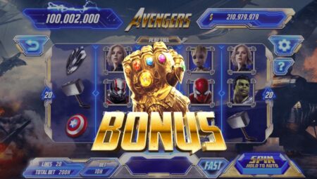 Săn hũ Avengers với nhiều ưu điểm nổi bật tại Sun win