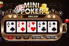Luật và cách chơi mini poker khi ấn link tai Sun win