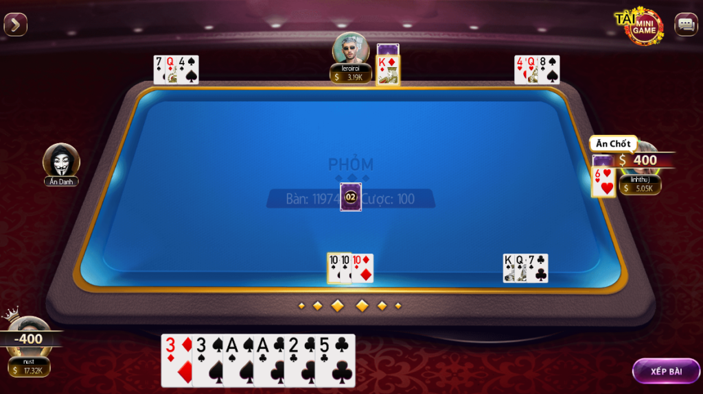 Quy định đánh bài Poker ở cổng game Sunwin20