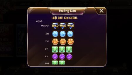 Làm quen với quay slot mini Kim cương ở tai Sunwin